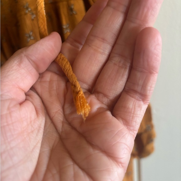 Patrons of Peace Mustard Floral Jumpsuit - Picture 5 of 6